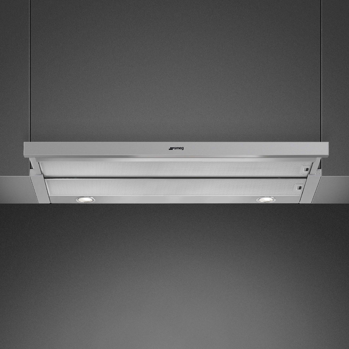 90 cm Universal Telescopic Cooker Hood, Stainless steel