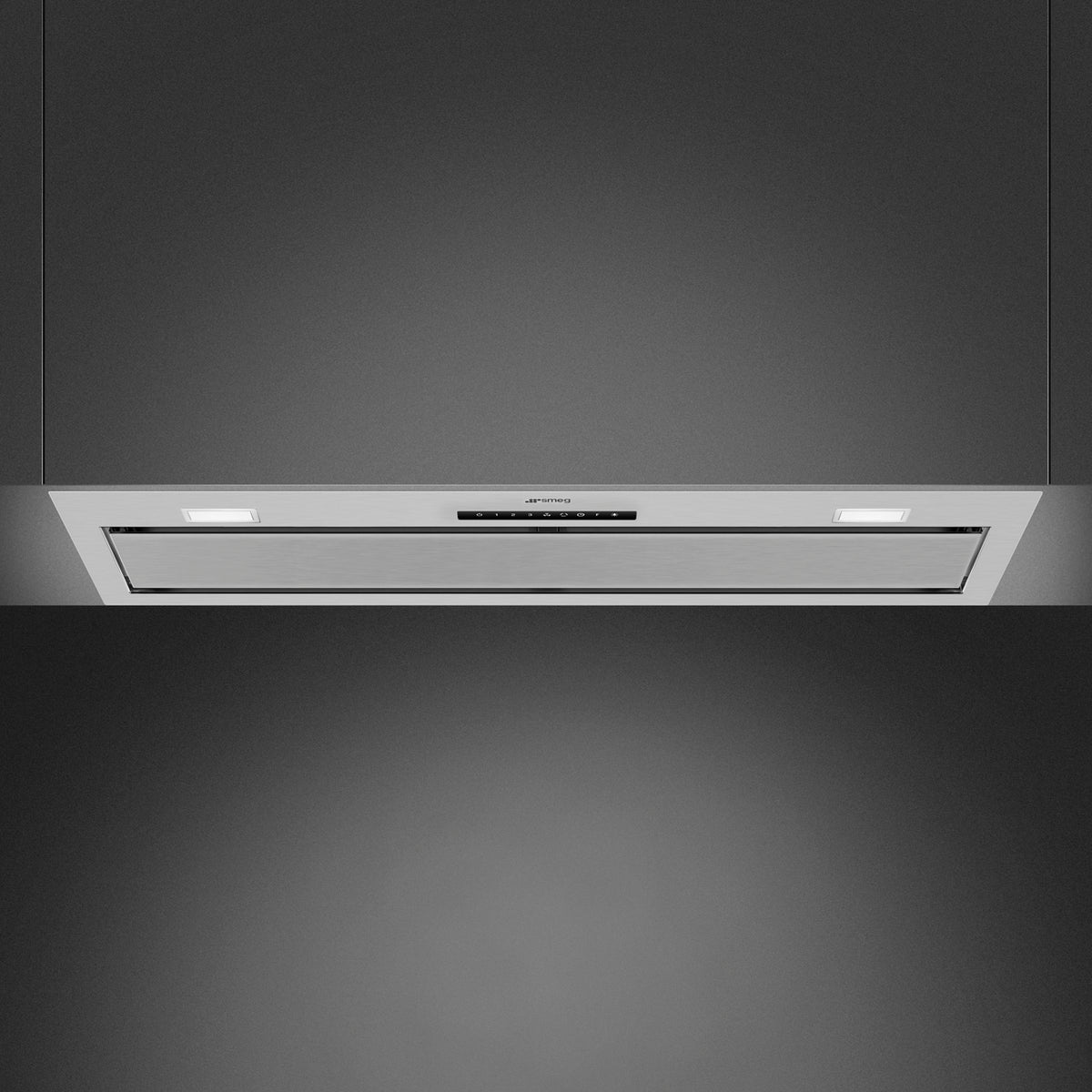 90 cm Universal Canopy Cooker Hood, Stainless steel