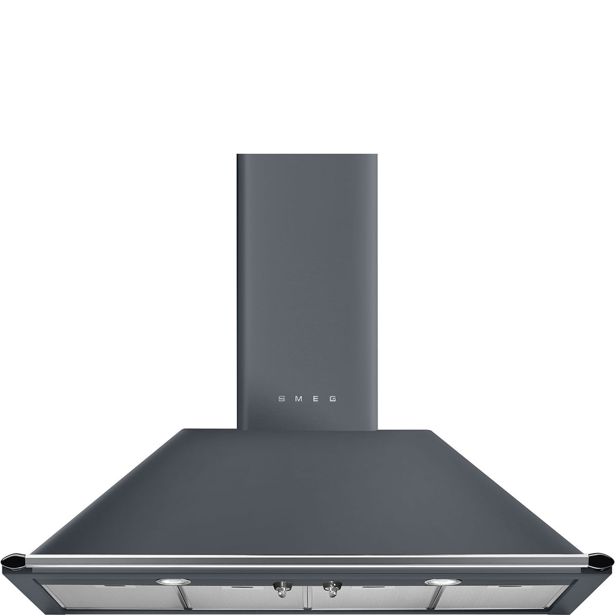Victoria Chimney Cooker Hood, Slate Grey