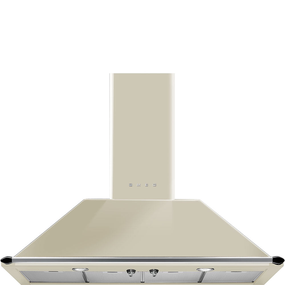 Victoria Chimney Cooker Hood, Cream