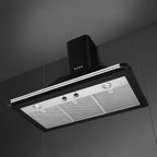 Victoria Chimney Cooker Hood, Black