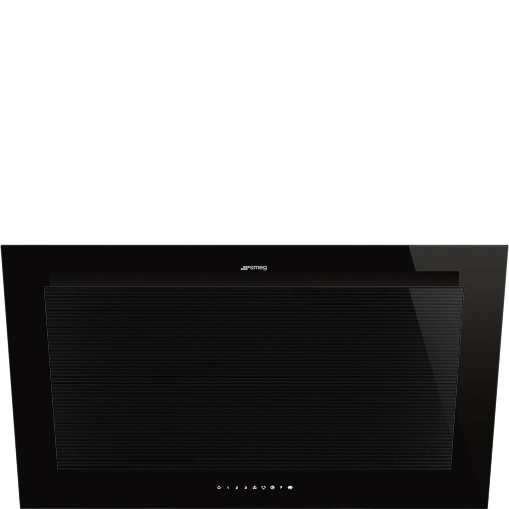 Linea Chimney Cooker Hood, Black
