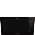 Linea Chimney Cooker Hood, Black