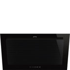 Linea Chimney Cooker Hood, Black