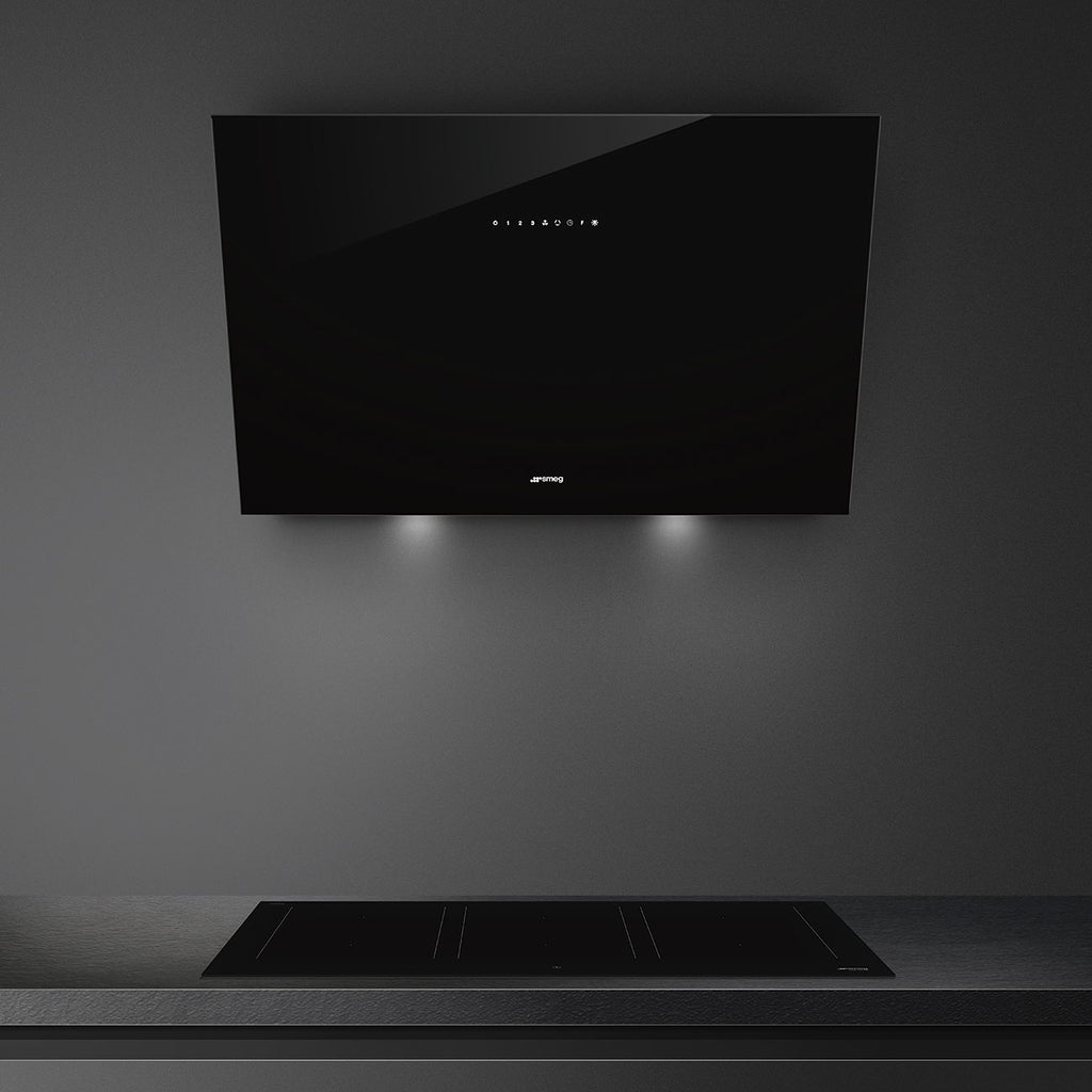 Universal Chimney Cooker Hood, Black