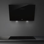 Universal Chimney Cooker Hood, Black