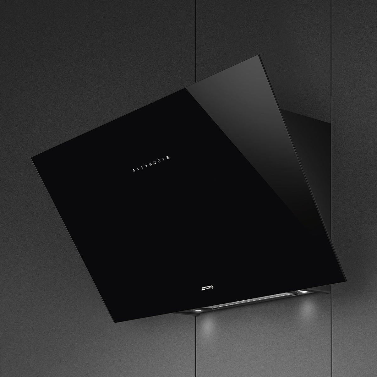 Universal Chimney Cooker Hood, Black