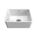 Bidbury & Co Midford Single Bowl Ceramic Butler Sink — White