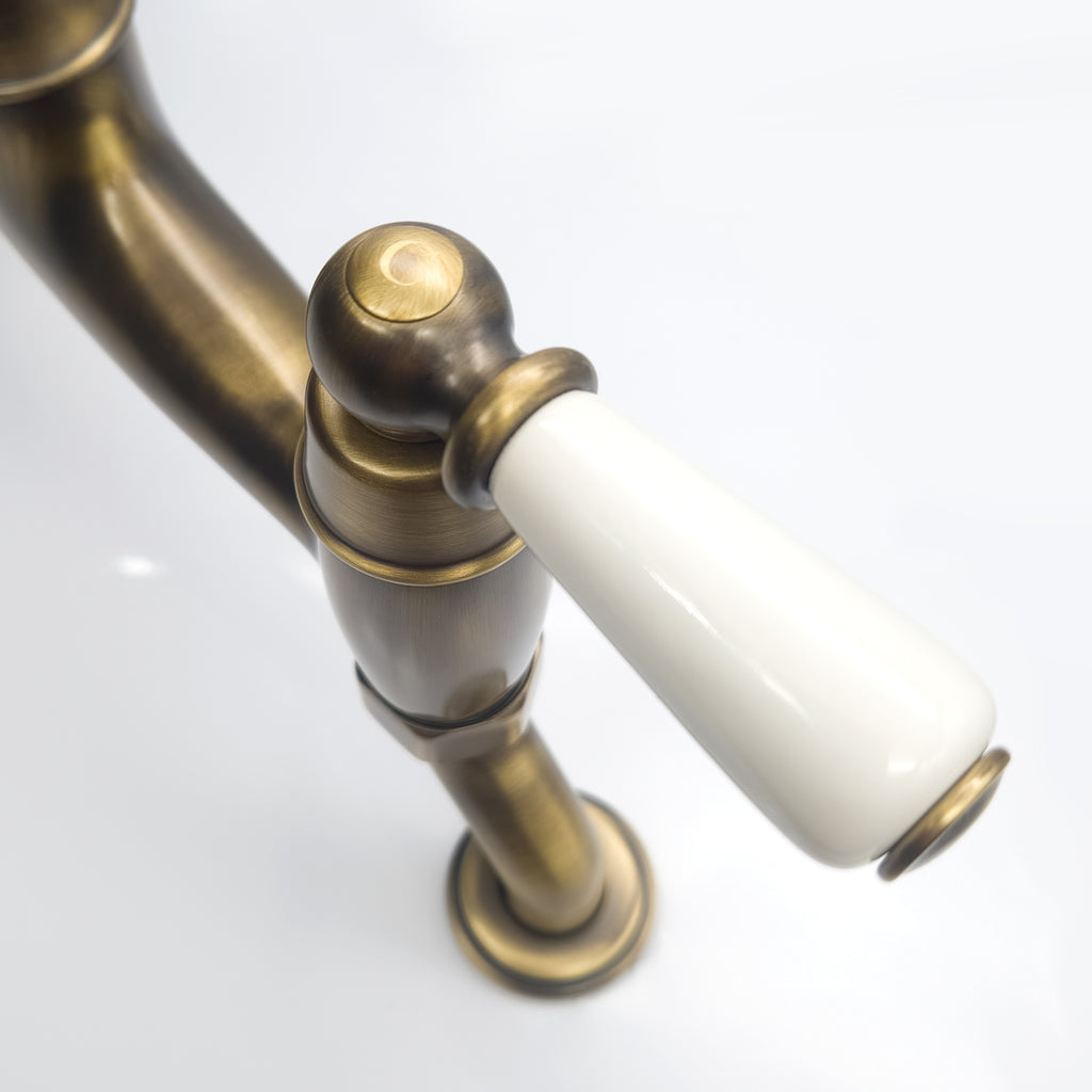 Bidbury & Co Moreton Kitchen Tap — Patinated Brass