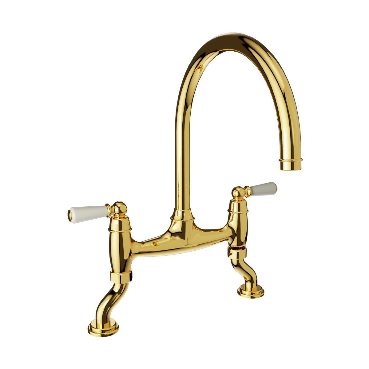 Bidbury & Co Moreton Kitchen Tap — Polished Gold