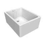 Bidbury & Co Oakford Ceramic Belfast Sink with Weir Overflow — White