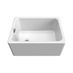 Bidbury & Co Oakford Ceramic Belfast Sink with Weir Overflow — White