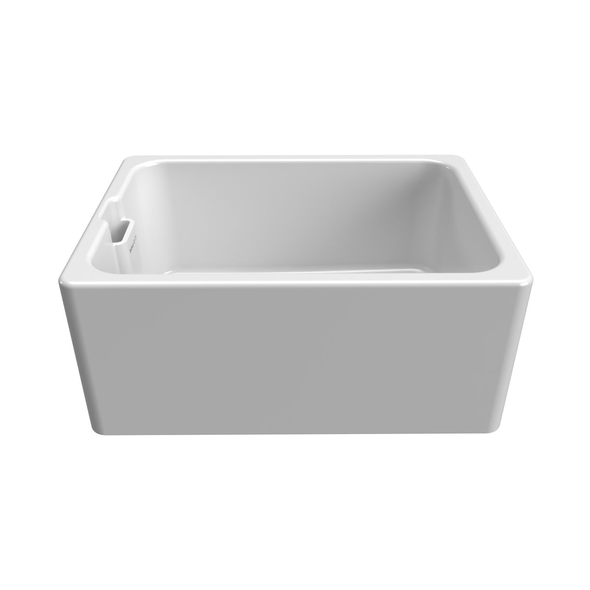 Bidbury & Co Oakford Ceramic Belfast Sink with Weir Overflow — White