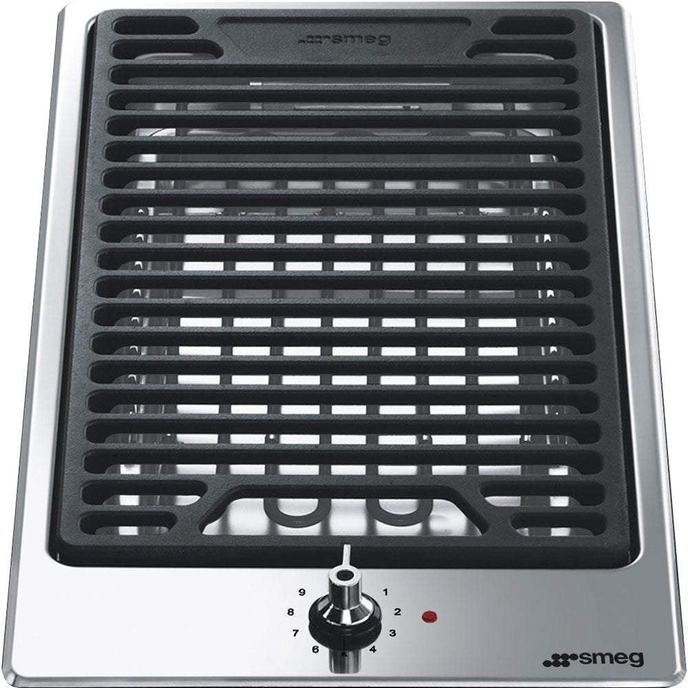 30 cm Domino Classic Lava Stone Grill, Stainless steel