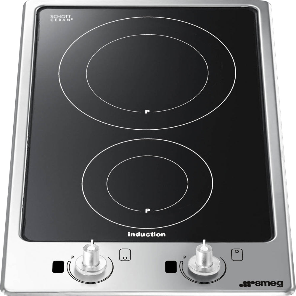 30 cm Classic Induction Hob, Stainless steel/Black Brushed