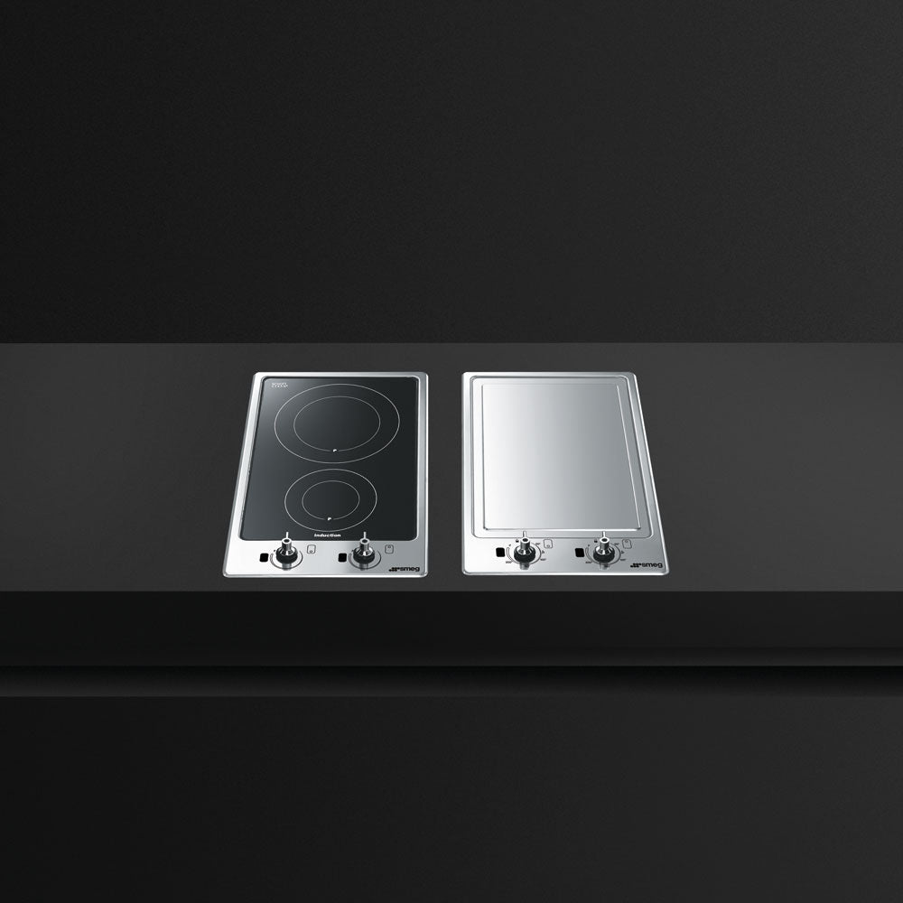 30 cm Classic Induction Hob, Stainless steel/Black Brushed