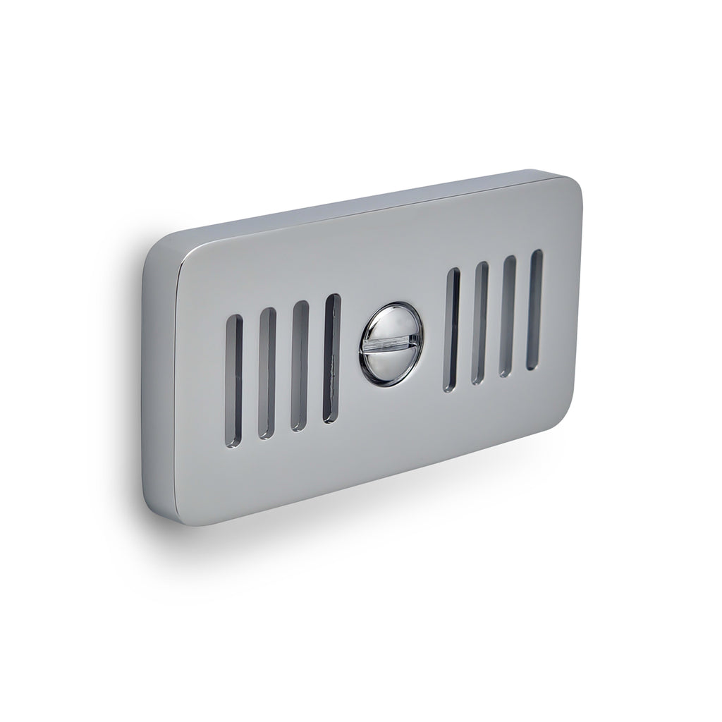 Bidbury & Co Rectangular Overflow — Chrome