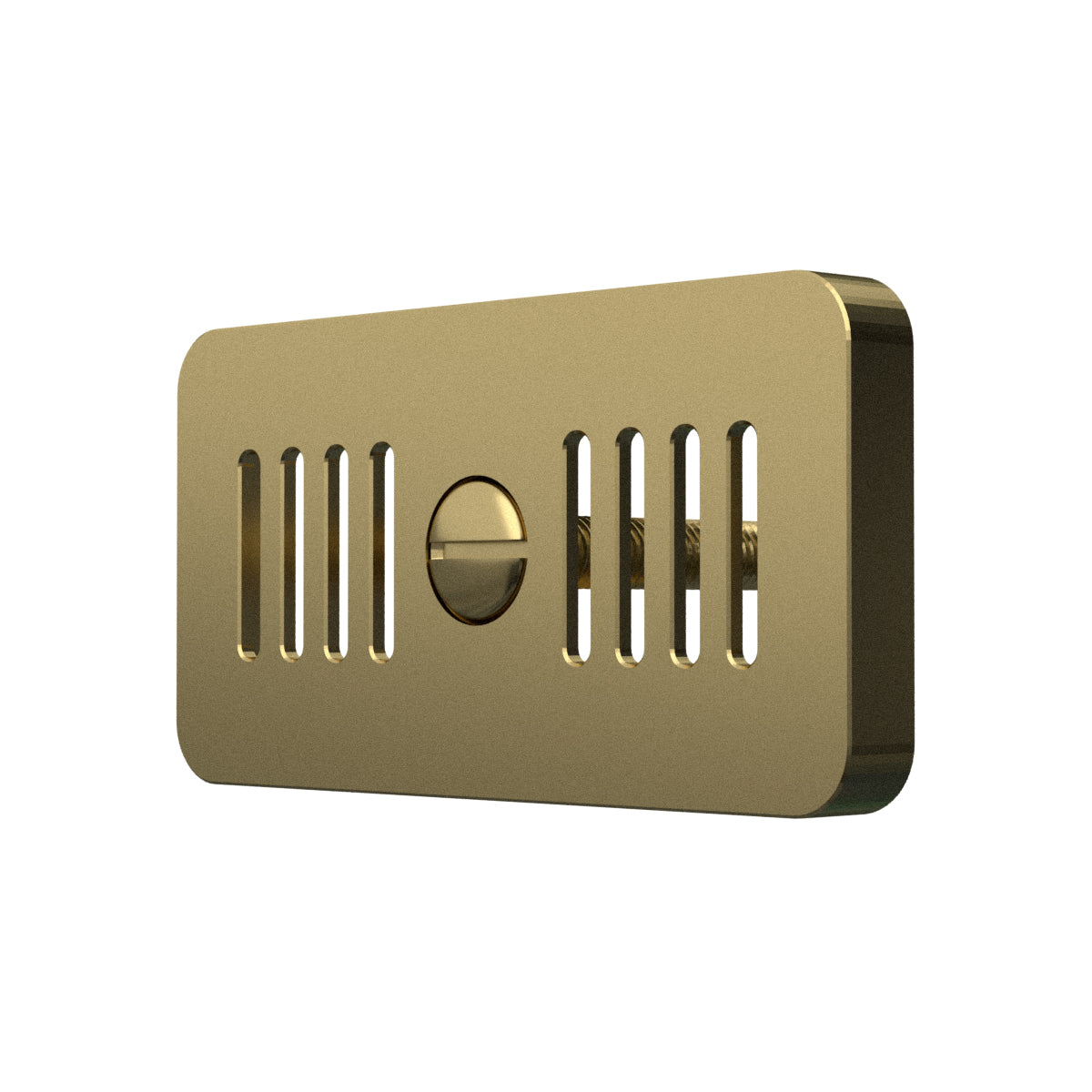 Bidbury & Co Rectangular Overflow — Old English Brass