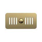 Bidbury & Co Rectangular Overflow — Old English Brass