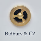 Bidbury & Co Round Overflow — Old English Brass