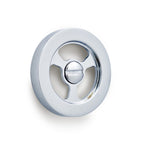Bidbury & Co Round Overflow — Chrome