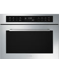 Cucina 45cm Compact Built-In Oven & Microwave, Stainless steel