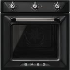 Victoria 60cm Built-In Single Oven, Black