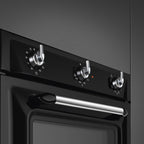 Victoria 60cm Built-In Single Oven, Black