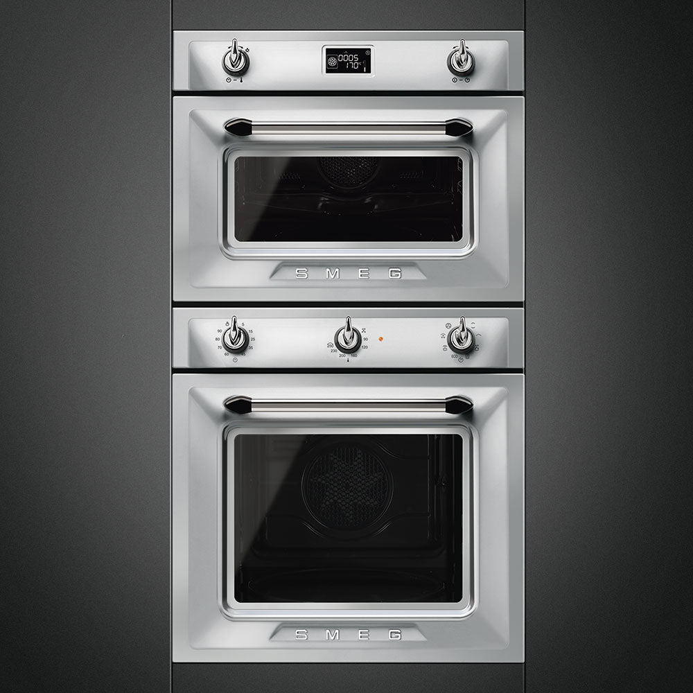 Victoria 60cm Built-In Single Oven, Stainless steel