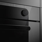 Musa 60cm Built-In Single Oven, Silver