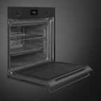 Classic 60cm Built-In Single Oven, Matte Black