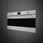 Classic Built-In 90cm Single Ovens (Reduced-Height) Pyrolytic Self Cleaning Single Oven