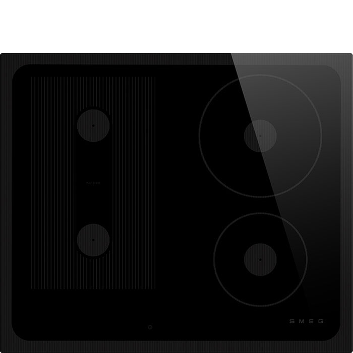 60 cm Musa Induction Hob, Black Glass