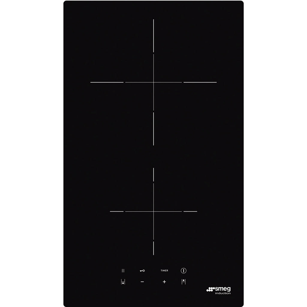 30 cm Universal Induction Hob, Black Glass