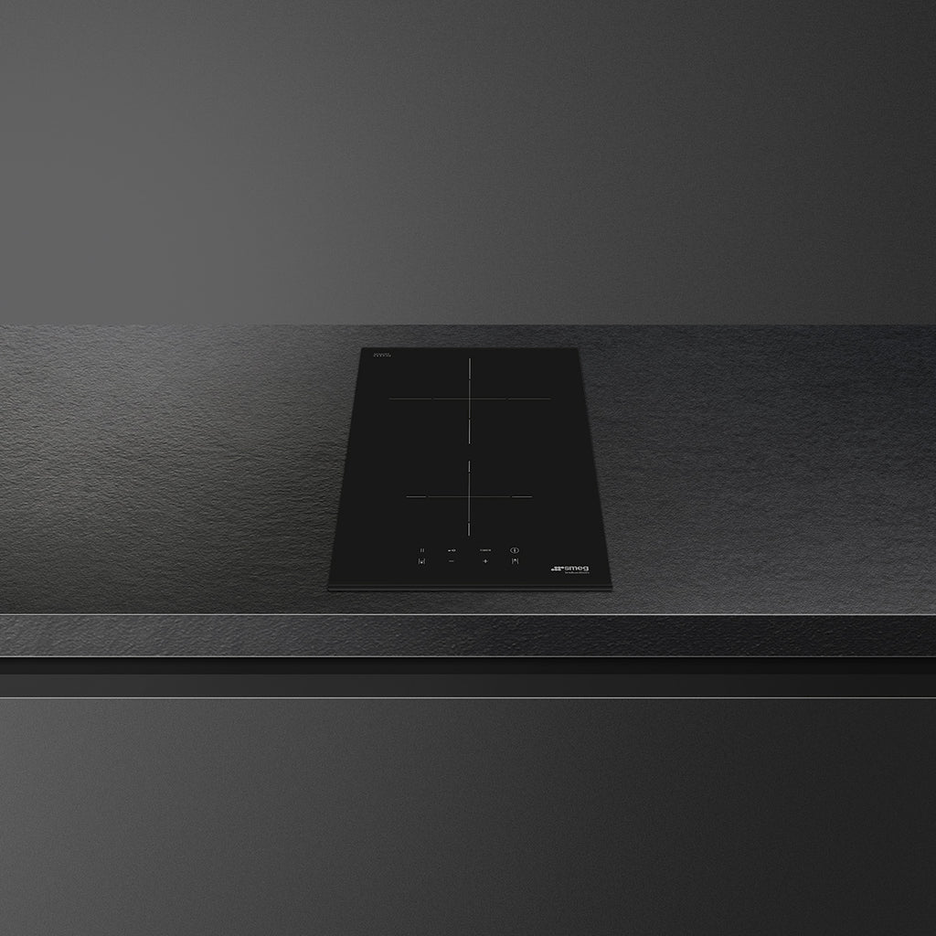 30 cm Universal Induction Hob, Black Glass