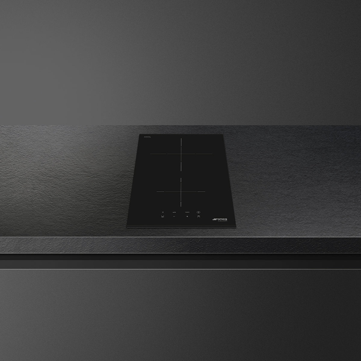 30 cm Universal Induction Hob, Black Glass
