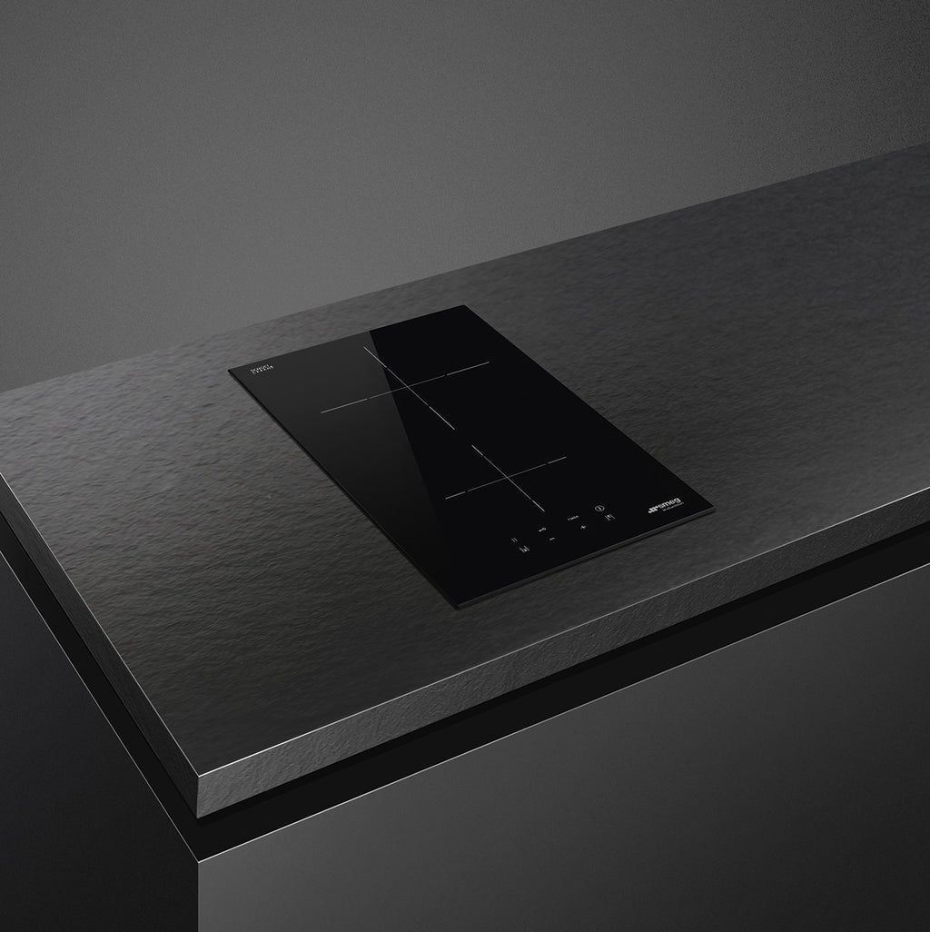 30 cm Universal Induction Hob, Black Glass