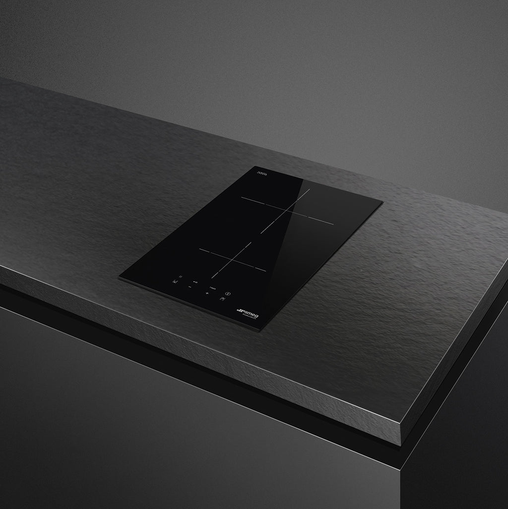 30 cm Universal Induction Hob, Black Glass