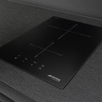 30 cm Universal Induction Hob, Black Glass