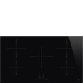 90 cm Universal Induction Hob, Black Glass
