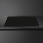 90 cm Universal Induction Hob, Black Glass