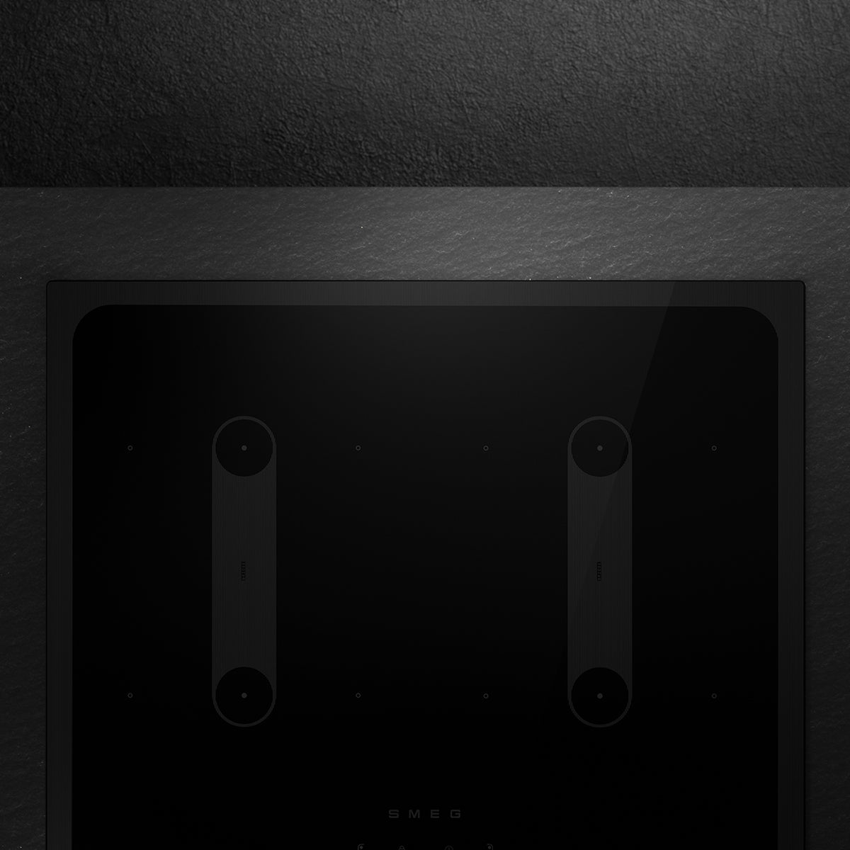 60 cm Musa Induction Hob, Black Glass