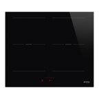 60 cm Universal Induction Hob, Black Glass
