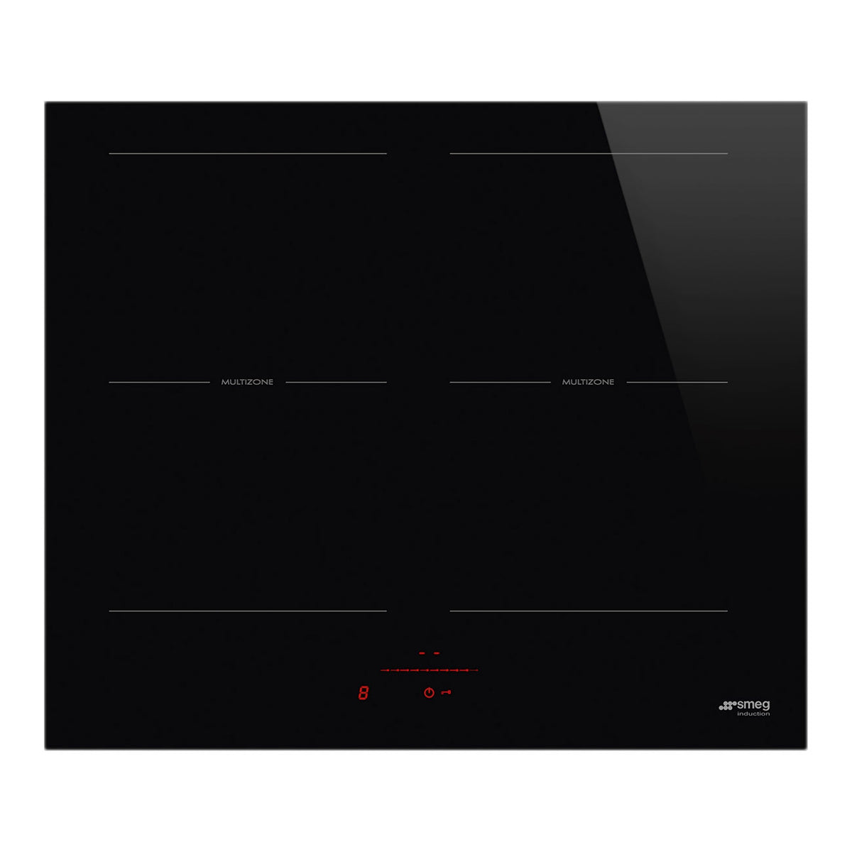 60 cm Universal Induction Hob, Black Glass