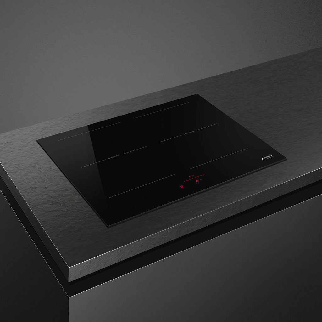 60 cm Universal Induction Hob, Black Glass