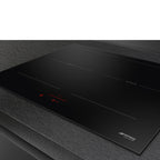 60 cm Universal Induction Hob, Black Glass
