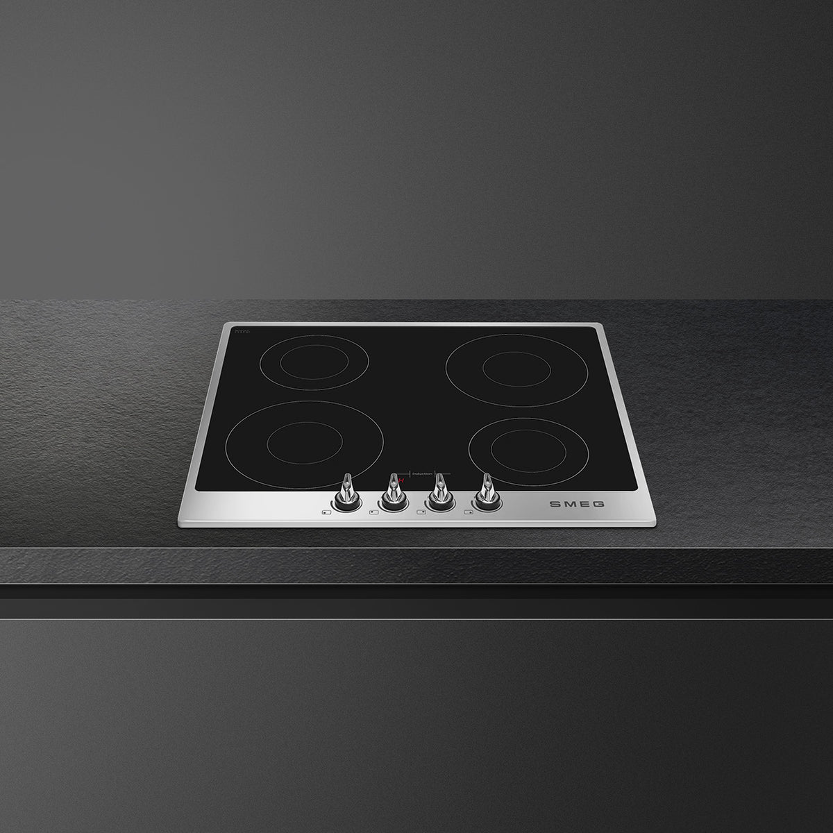 60 cm Victoria Induction Hob, Stainless steel