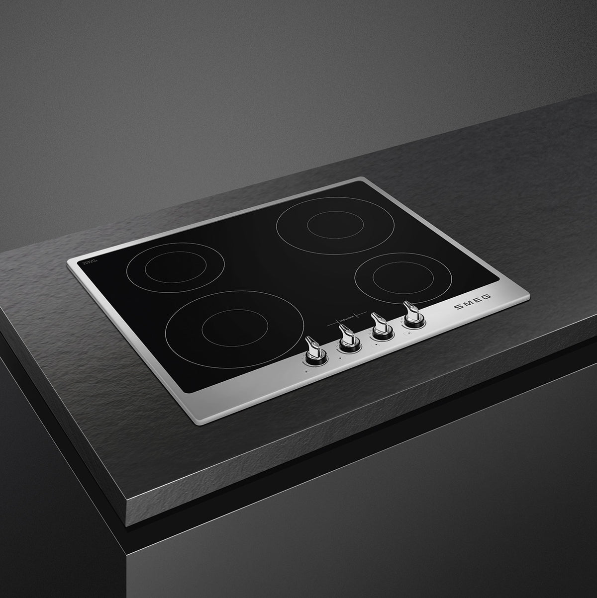 60 cm Victoria Induction Hob, Stainless steel