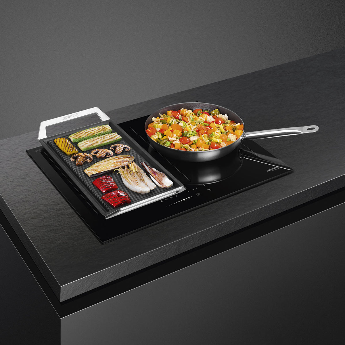 60 cm Classic Induction Hob, Black Glass
