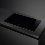 90 cm Dolce Stil Novo Induction Hob, Black Copper